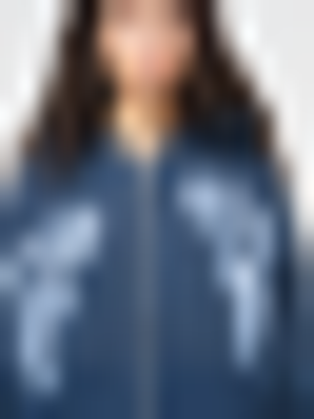 Felicious, Oversized Sweat Jacket, blue, Image 3 of 5