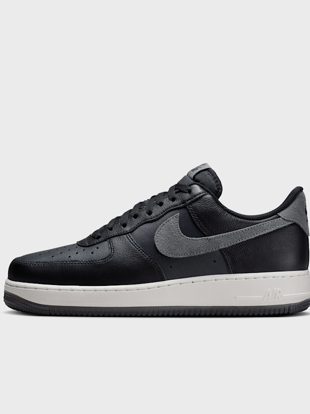 Nike, Air Force 1 '07 LV8, black, Image 1 of 8