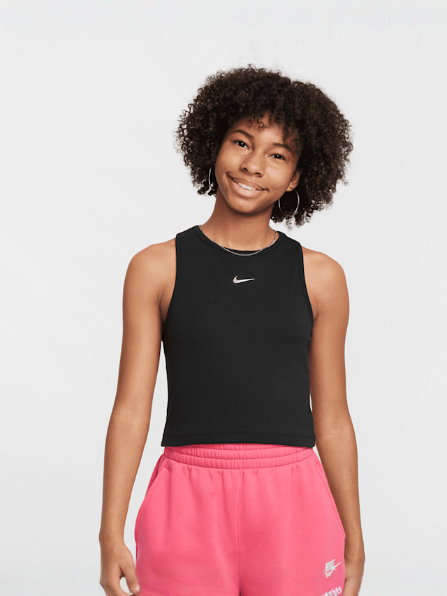 Nike, Sportswear Rib Tank Dance, black, Image 1 of 4