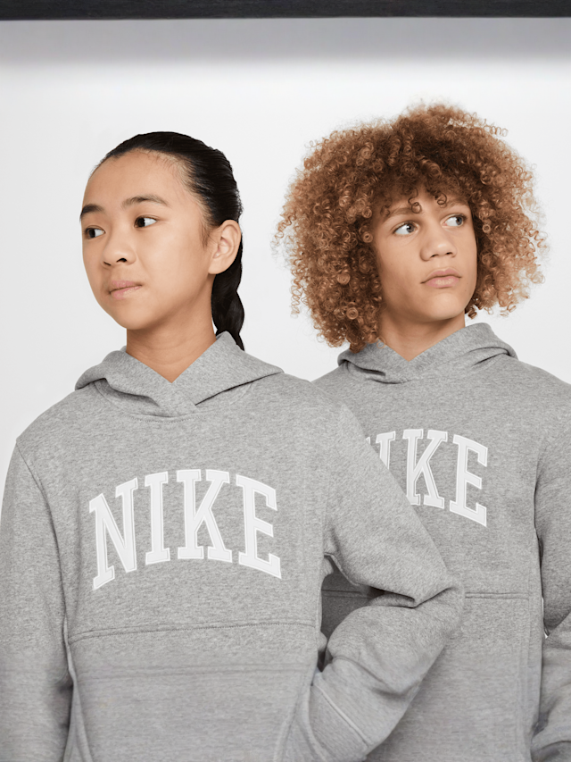 Nike, Sportswear Club French-Terry-Hoodie, grey, Image 3 of 6