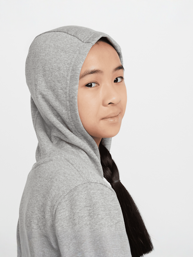 Nike, Sportswear Club French-Terry-Hoodie, grey, Image 4 of 6