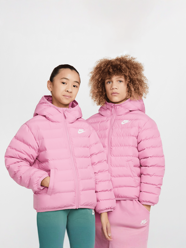 Nike, Sportswear Low Synthetic-Fill Jacket, light pink, Image 1 of 6
