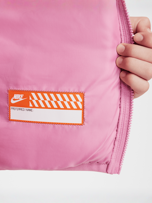 Nike, Sportswear Low Synthetic-Fill Jacket, light pink, Image 5 of 6