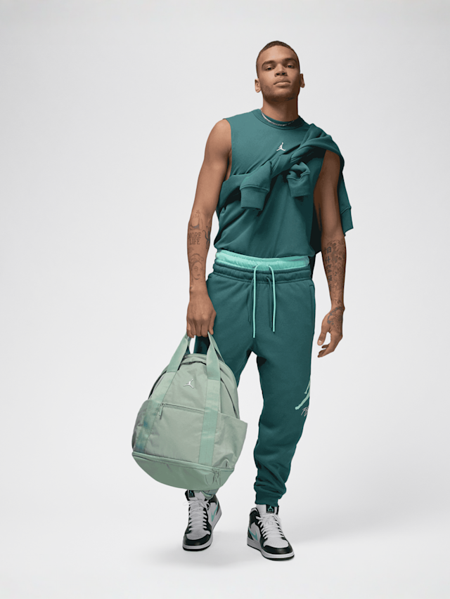 Jordan, Essential Fleece Baseline Pants, green, Image 7 of 7