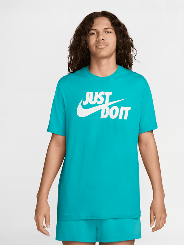 Nike, Sportswear Tee Just Do It, turquoise, Image 1 of 4