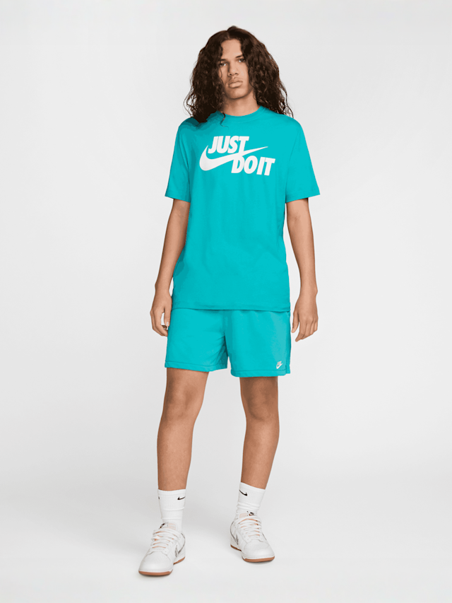 Nike, Sportswear Tee Just Do It, turquoise, Image 4 of 4