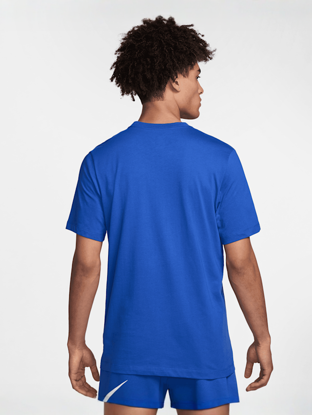 Nike, Sportswear Tee Icon Swoosh, blue, Image 2 of 4