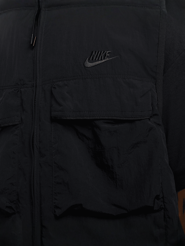 Nike, Tech Woven Vest, black, Image 5 of 7