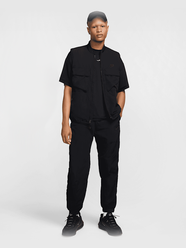 Nike, Tech Woven Vest, black, Image 7 of 7