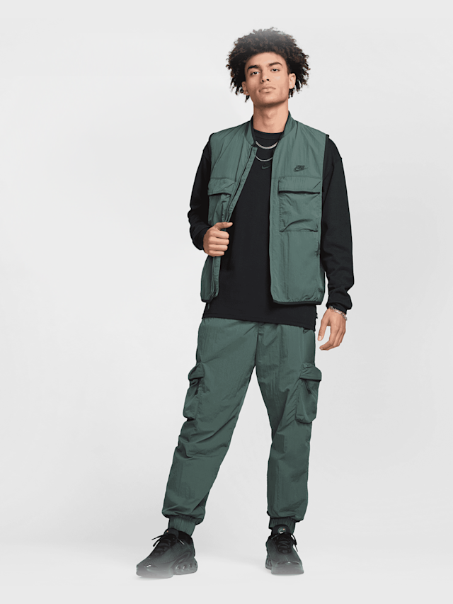 Nike, Tech Woven Vest, green, Image 6 of 6