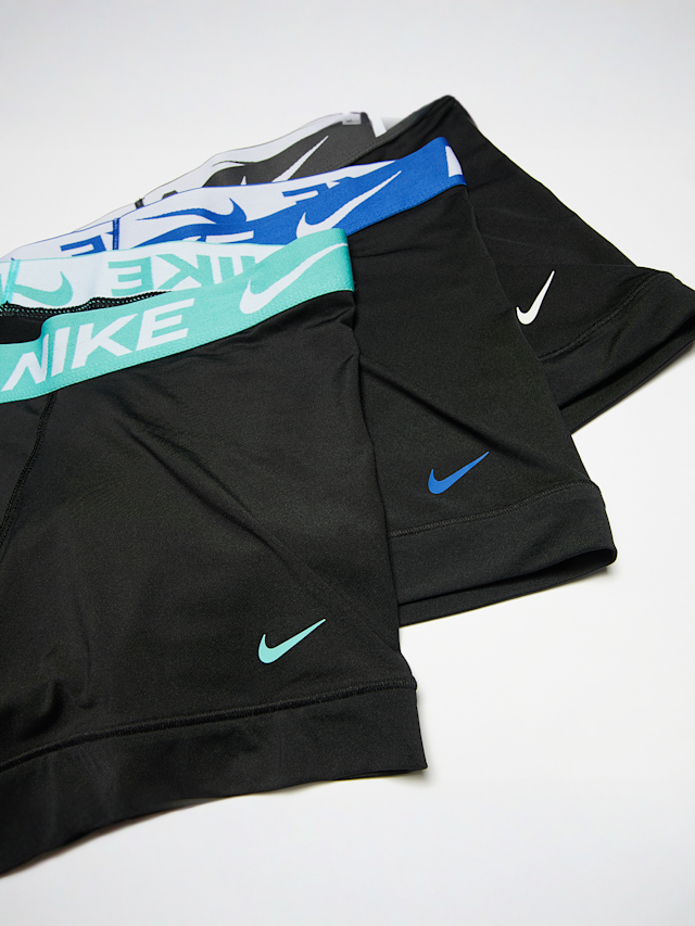 Nike, 3 PACK - Everyday Cotton Stretch Trunk, multi-colour, Image 2 of 2