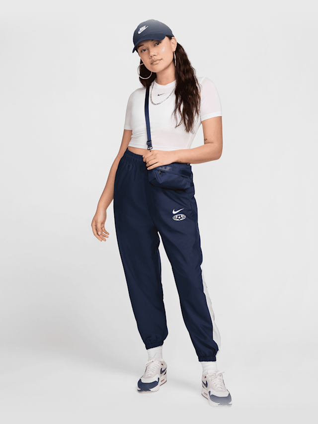 Nike, Sportswear Woven Joggers, blue, Image 6 of 6