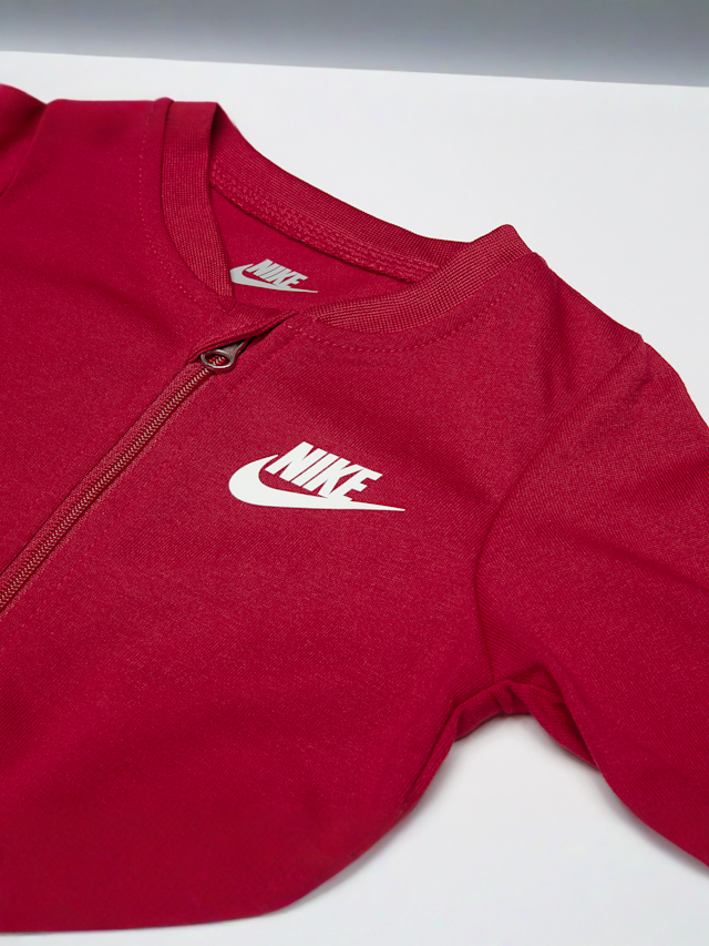 Nike, Knit Sustainable Coverall Bib Set, red, Image 4 of 5