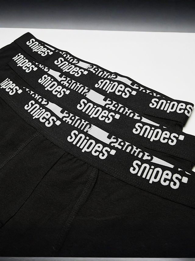 SNIPES, 3 PACK - Black Tabe Brief Boxershorts, black, Image 2 of 2