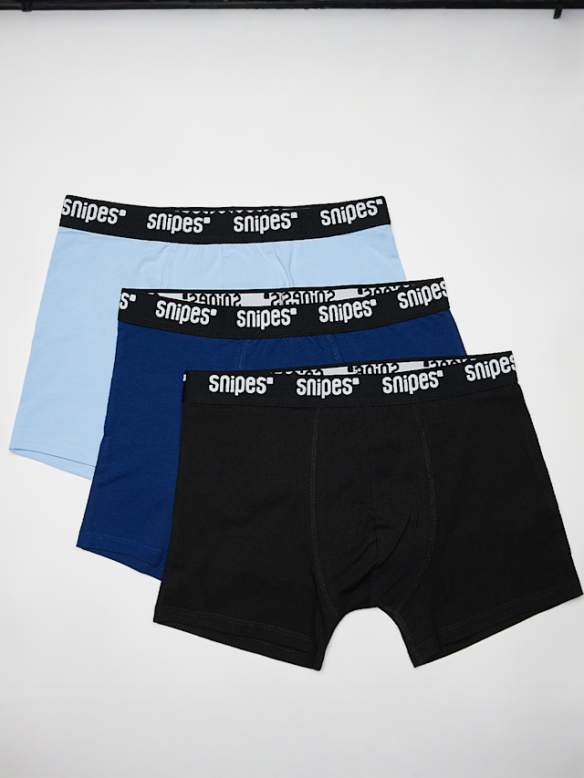 SNIPES, 3 PACK - Black Tape Briefs Boxershorts, blue, Image 1 of 2