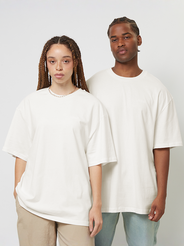 SNIPES, Small Logo Essential Oversized Tee, white, Image 1 of 4