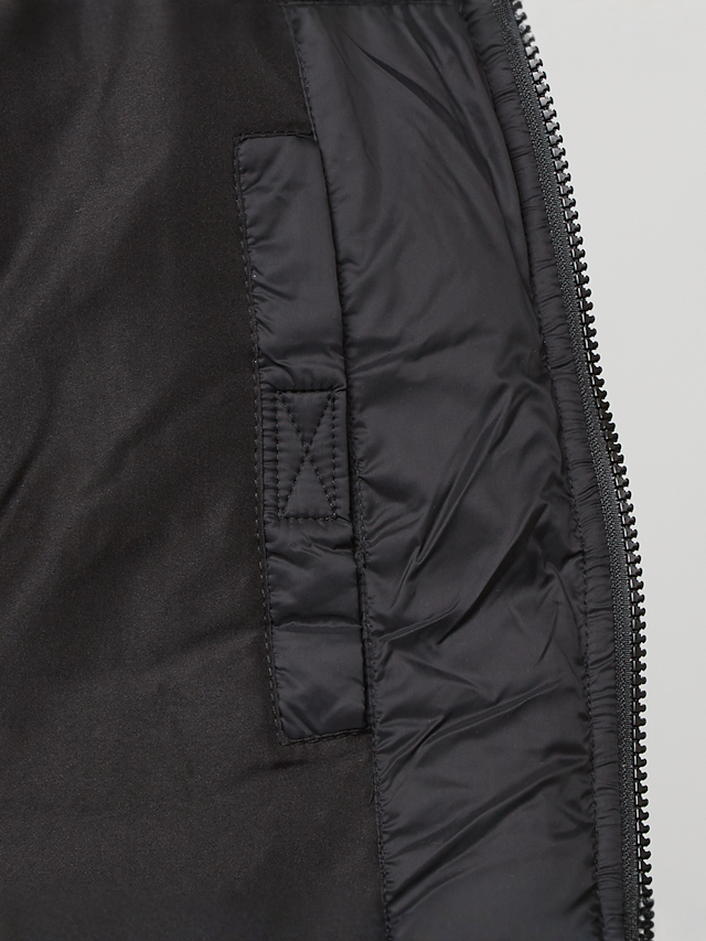 SNIPES, Small Logo Essential Puffer Jacke, green, Image 4 of 5