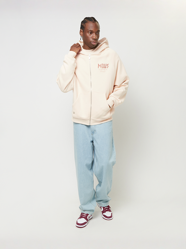 PEQUS, Ancient Love Story Zip-Hoodie, beige, Image 6 of 6