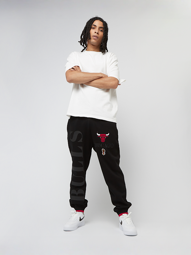 Mitchell & Ness, Team OG 3.0 Fleece Jogger Chicago Bulls, black, Image 6 of 6