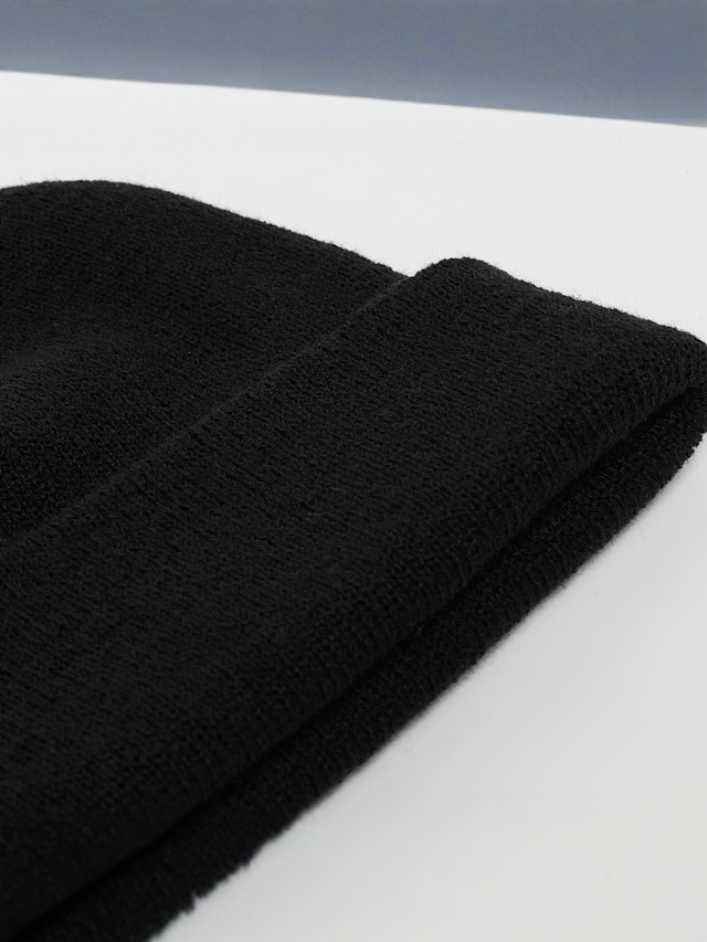 Flexfit, Heavyweight Beanie, black, Image 3 of 3