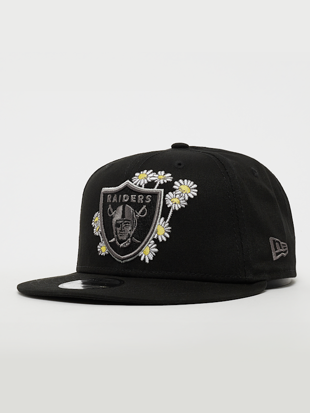New Era, 9FiftySeasonal Flower NFL Oakland Raiders, black, Image 1 of 5