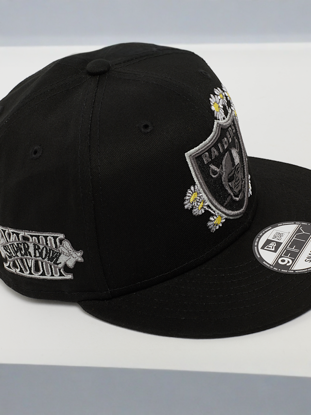 New Era, 9FiftySeasonal Flower NFL Oakland Raiders, black, Image 5 of 5