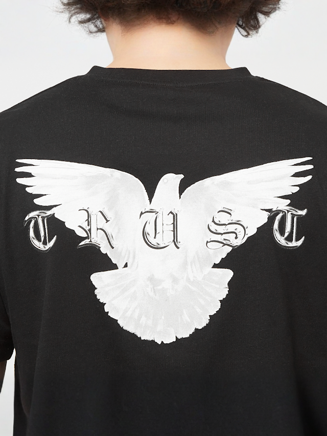 Mister Tee, Trust Dove Tee, black, Image 4 of 5