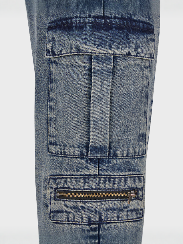 Urban Classics, Loose Utility Denim Pants, blue, Image 3 of 4