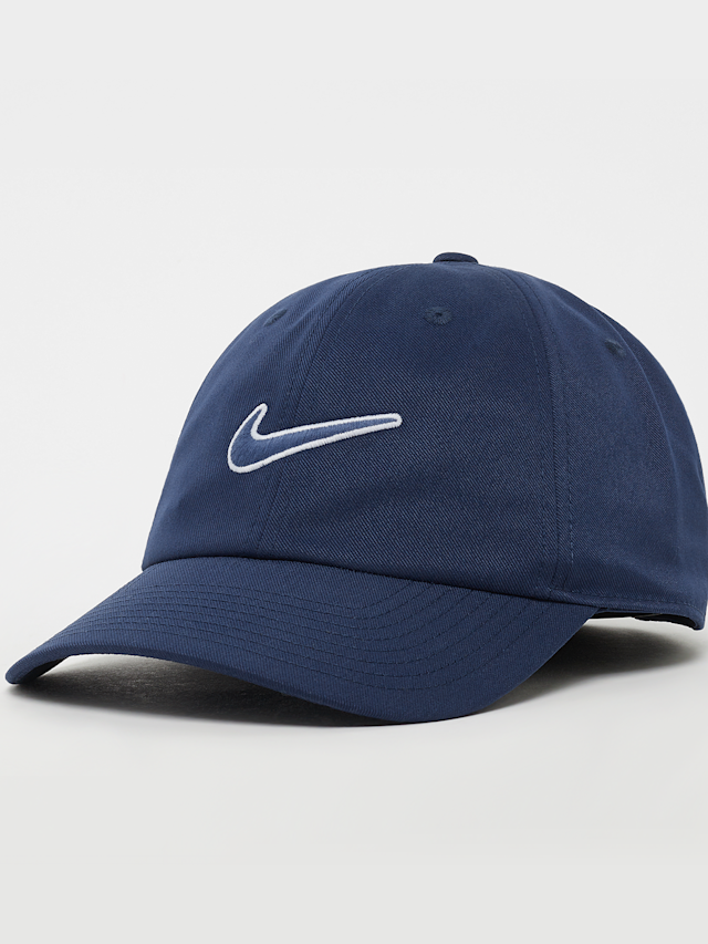 Nike, Club Unstructured Swoosh Cap, blue, Image 1 of 3