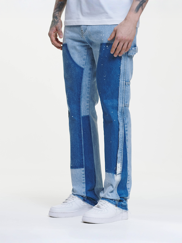 2Y STUDIOS, Nardin Carpenter Straight Jeans, blue, Image 1 of 5