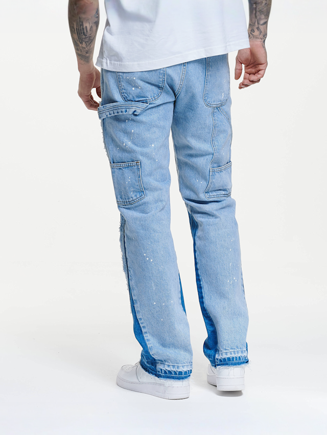 2Y STUDIOS, Nardin Carpenter Straight Jeans, blue, Image 2 of 5