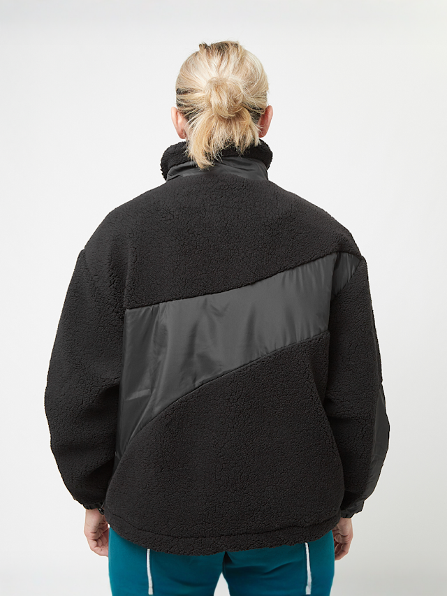 Pegador, Teddy Fabric Mix Jacke, black, Image 2 of 4