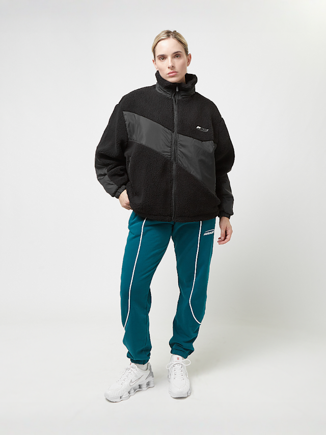 Pegador, Teddy Fabric Mix Jacke, black, Image 4 of 4