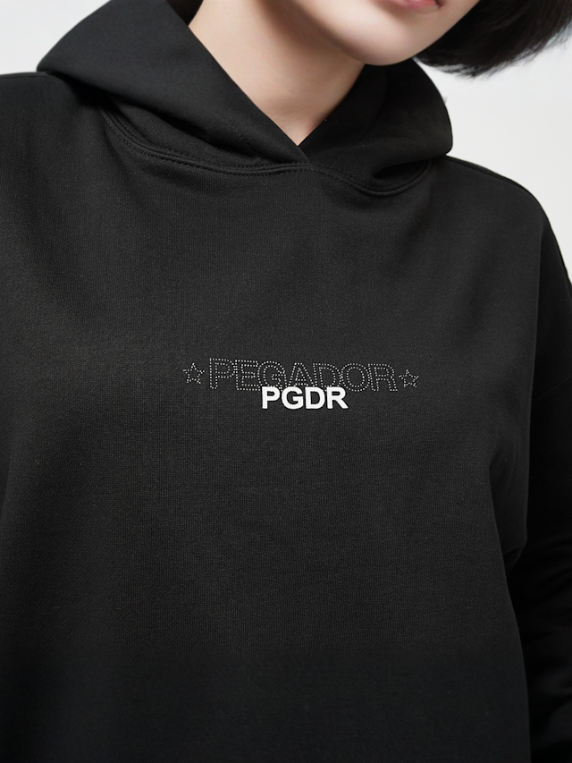Pegador, Sonia Oversized Hoodie, black, Image 3 of 5