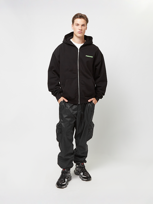Pegador, Bowin Oversized Sweat Jacket, black, Image 5 of 5
