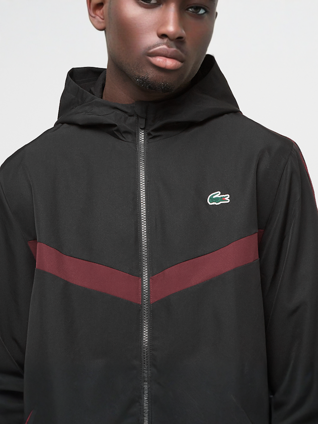 Lacoste, Tennis Monogram Trackjacket, black, Image 3 of 6