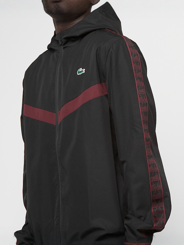 Lacoste, Tennis Monogram Trackjacket, black, Image 5 of 6