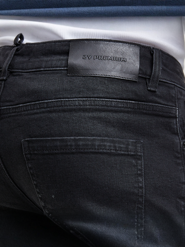 2Y STUDIOS, Leonardo Ripped Slim Fit Jeans, black, Image 4 of 5