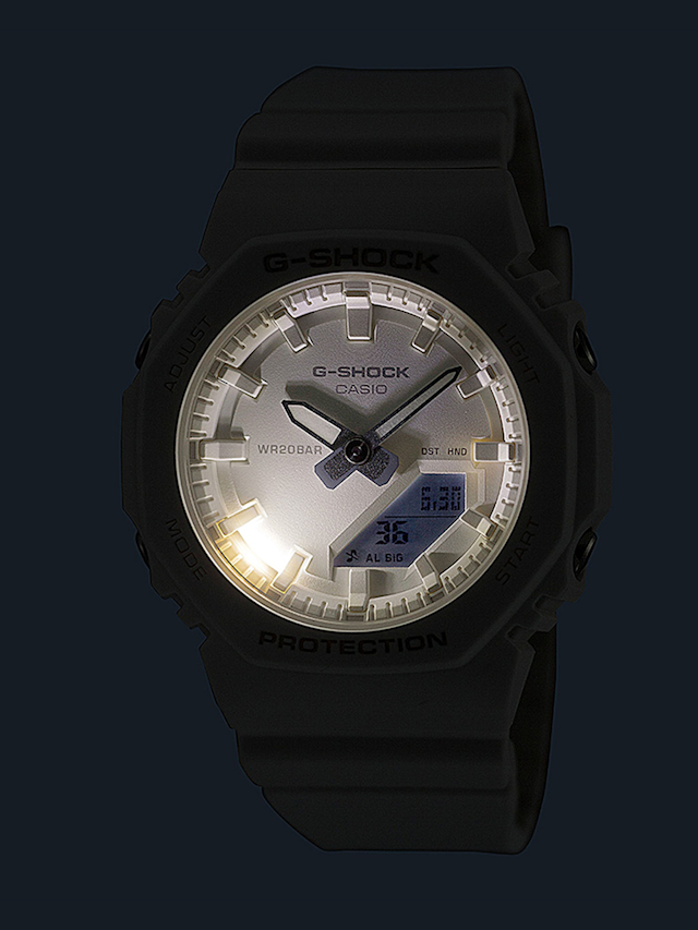 G-SHOCK, GMA-P2100-7AER, white, Image 3 of 4