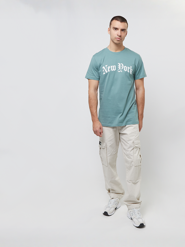Mister Tee, New York Wording Tee, blue, Image 4 of 4
