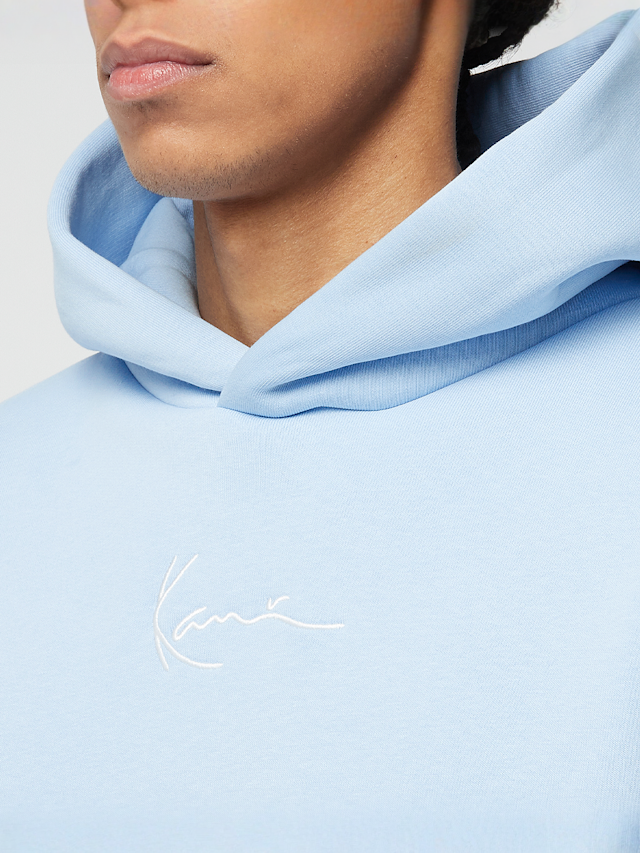 Karl Kani, Small Signature Essential Oversized Hoodie, blue, Image 3 of 4