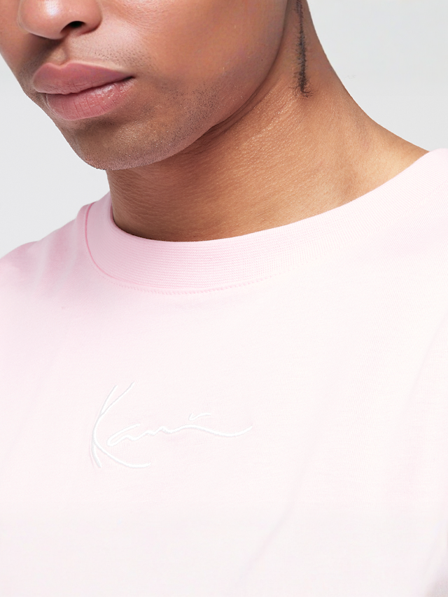 Karl Kani, Small Signature Essential Tee, light pink, Image 3 of 4