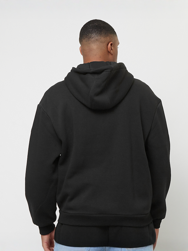 Urban Classics, Fluffy Zip Hoody, black, Image 2 of 4