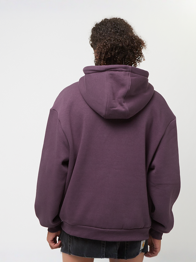 Urban Classics, Fluffy Zip Hoody, purple, Image 2 of 4