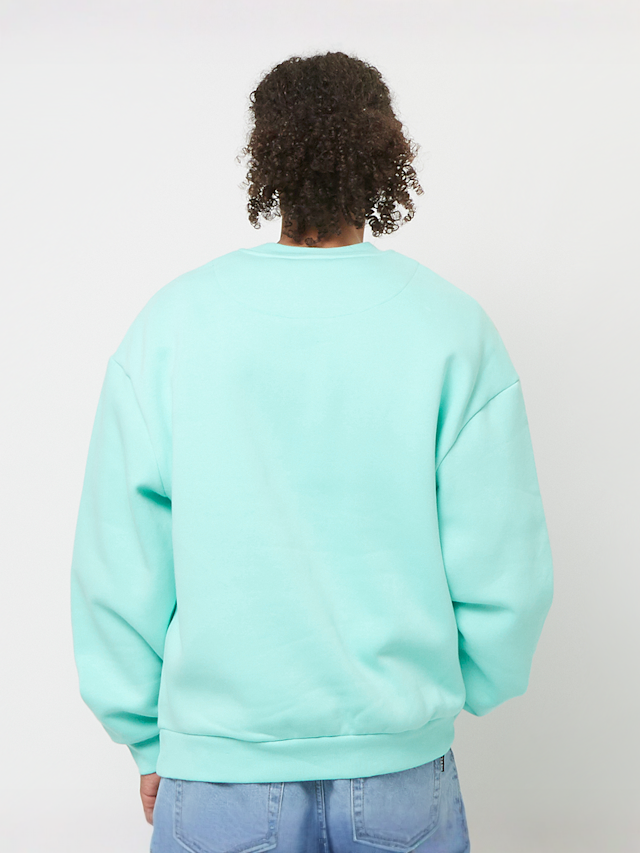 Urban Classics, Fluffy Crewneck, turquoise, Image 2 of 3