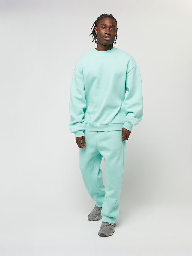 Urban Classics, Fluffy Trackpants, turquoise, Image 4 of 4