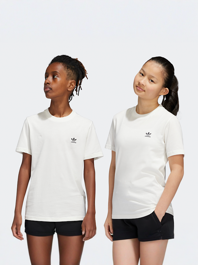 adidas Originals, Trefoil T-Shirt, white, Image 1 of 5