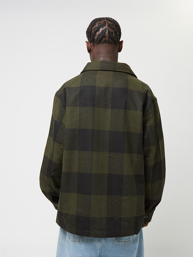 New Era, Shacket, green, Image 2 of 5