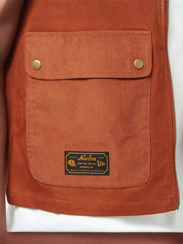 New Era, Utility Vest, orange, Image 4 of 5