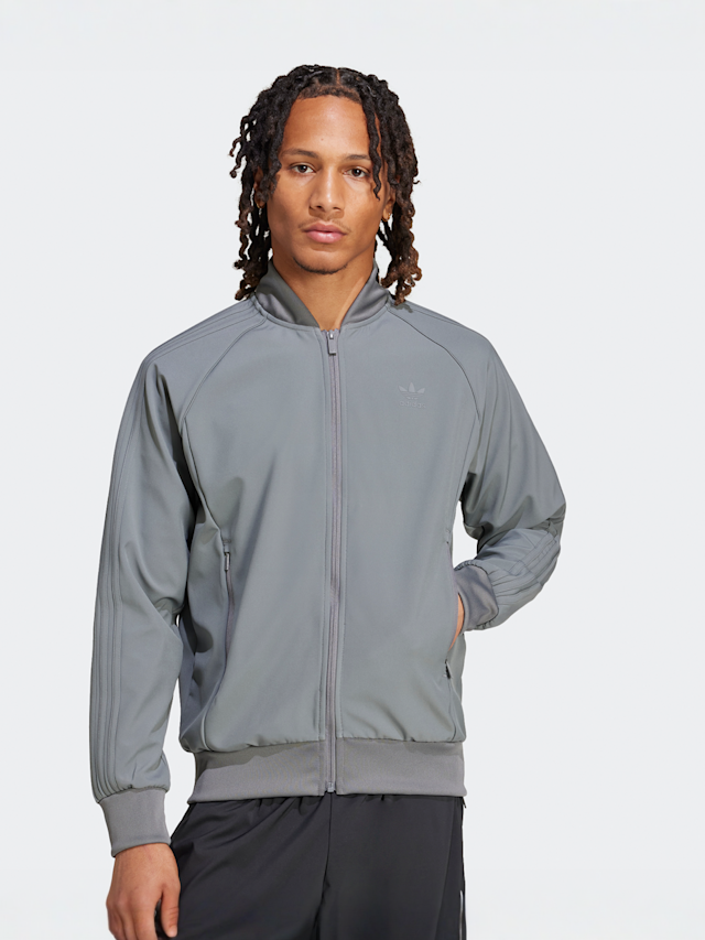 adidas Originals, Bonded Sperstar Originals Jacket, grey, Image 1 of 5